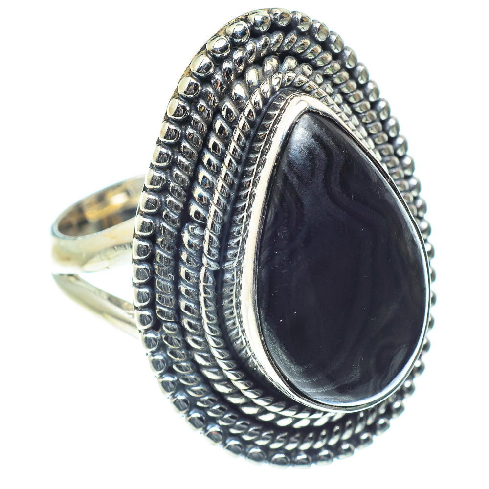 Psilomelane Rings handcrafted by Anasilvercos - RING60159