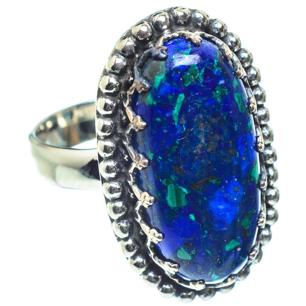 Azurite Rings handcrafted by Anasilvercos - RING60162