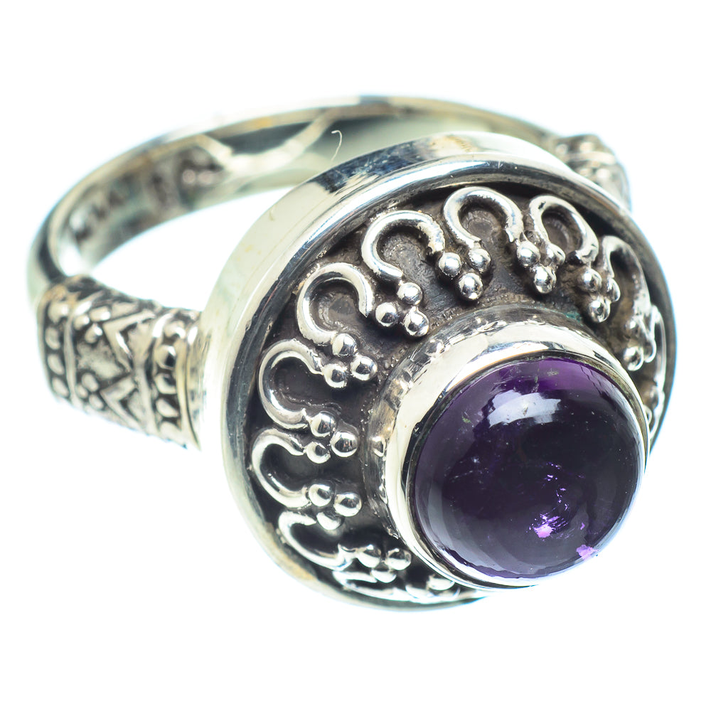 Amethyst Rings handcrafted by Anasilvercos - RING60174