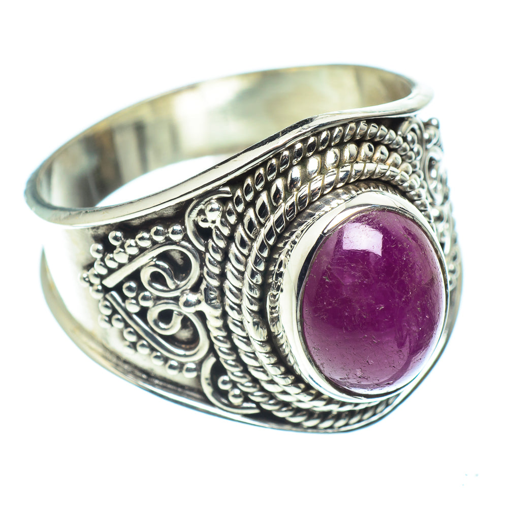 Pink Tourmaline Rings handcrafted by Anasilvercos - RING60179