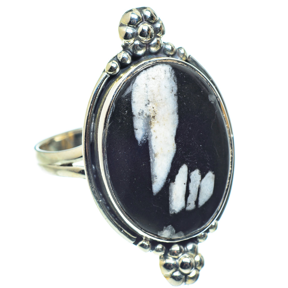Pinolith Jasper Rings handcrafted by Anasilvercos - RING60184