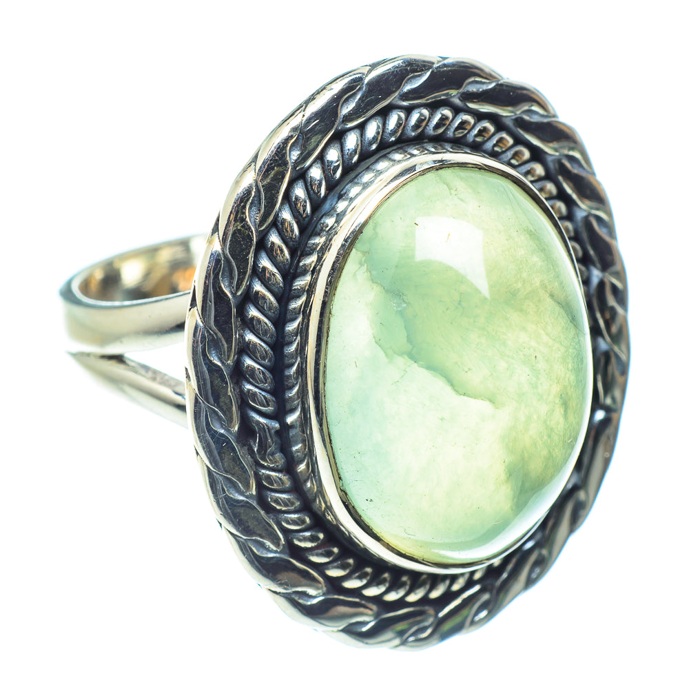 Prehnite Rings handcrafted by Anasilvercos - RING60194