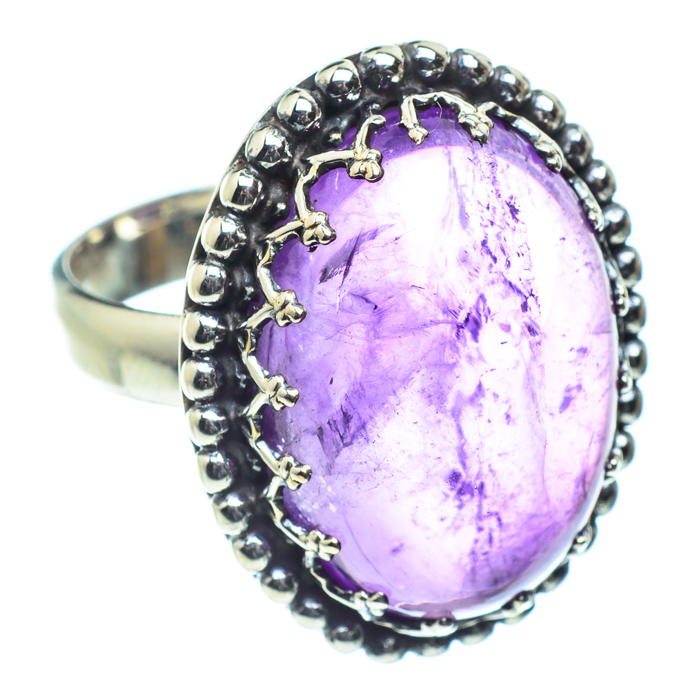 Amethyst Rings handcrafted by Anasilvercos - RING60196