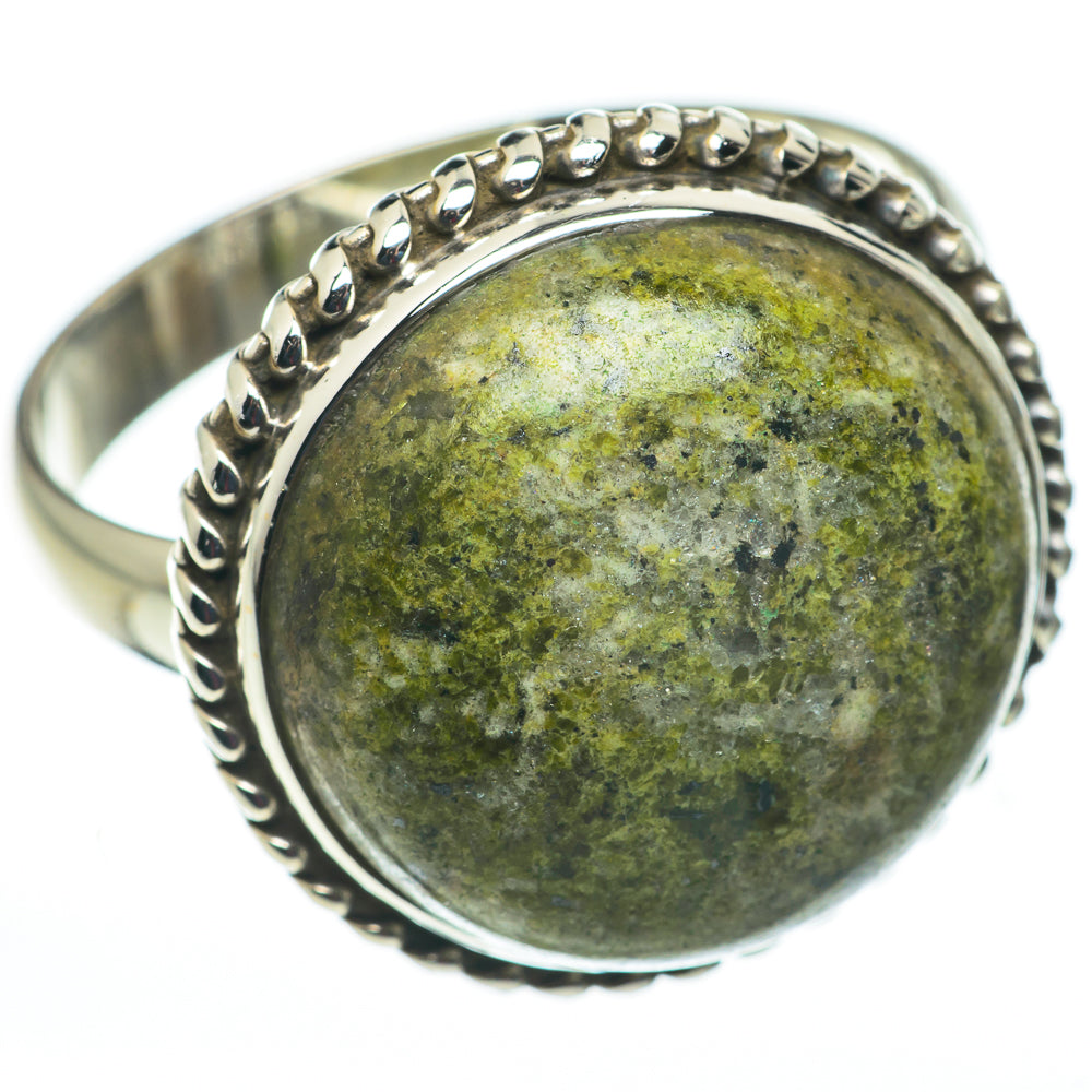 Rainforest Jasper Rings handcrafted by Anasilvercos - RING60224
