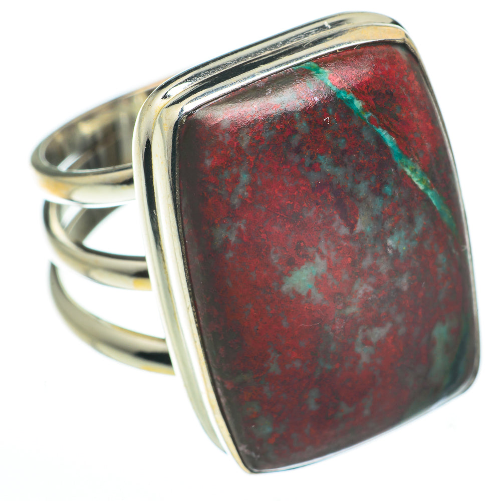 Bloodstone Rings handcrafted by Anasilvercos - RING60237