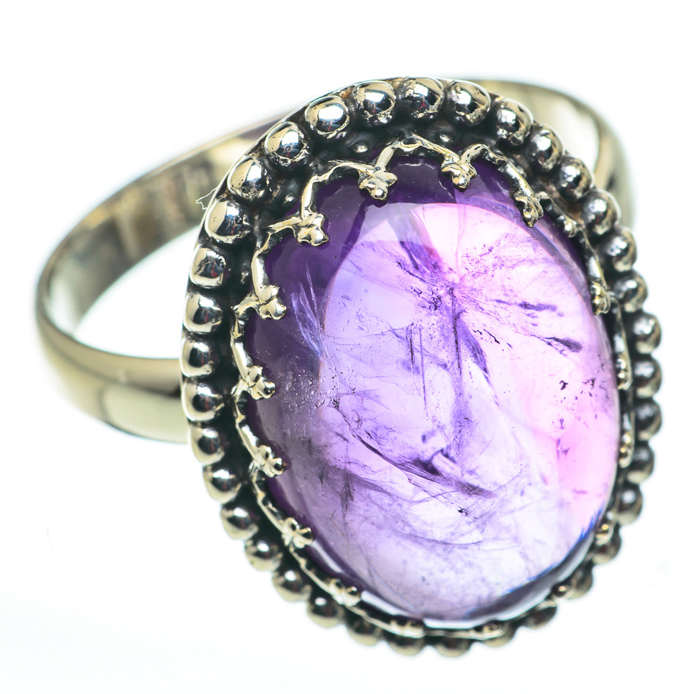 Amethyst Rings handcrafted by Anasilvercos - RING60241
