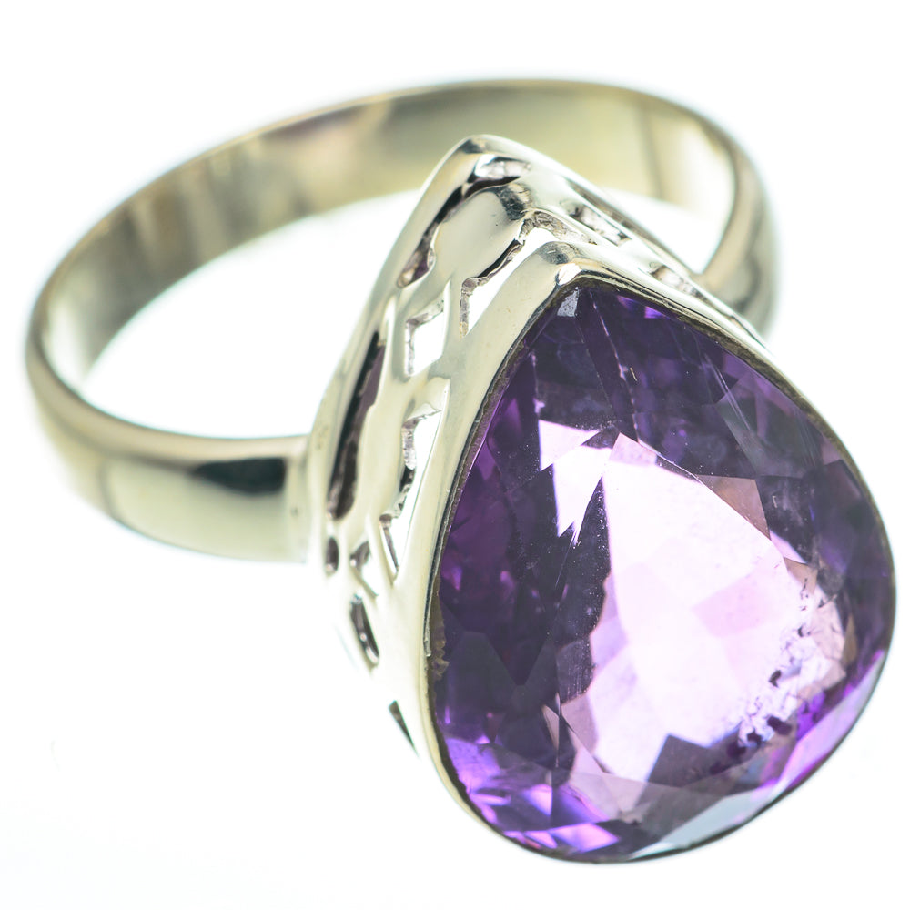 Amethyst Rings handcrafted by Anasilvercos - RING60242