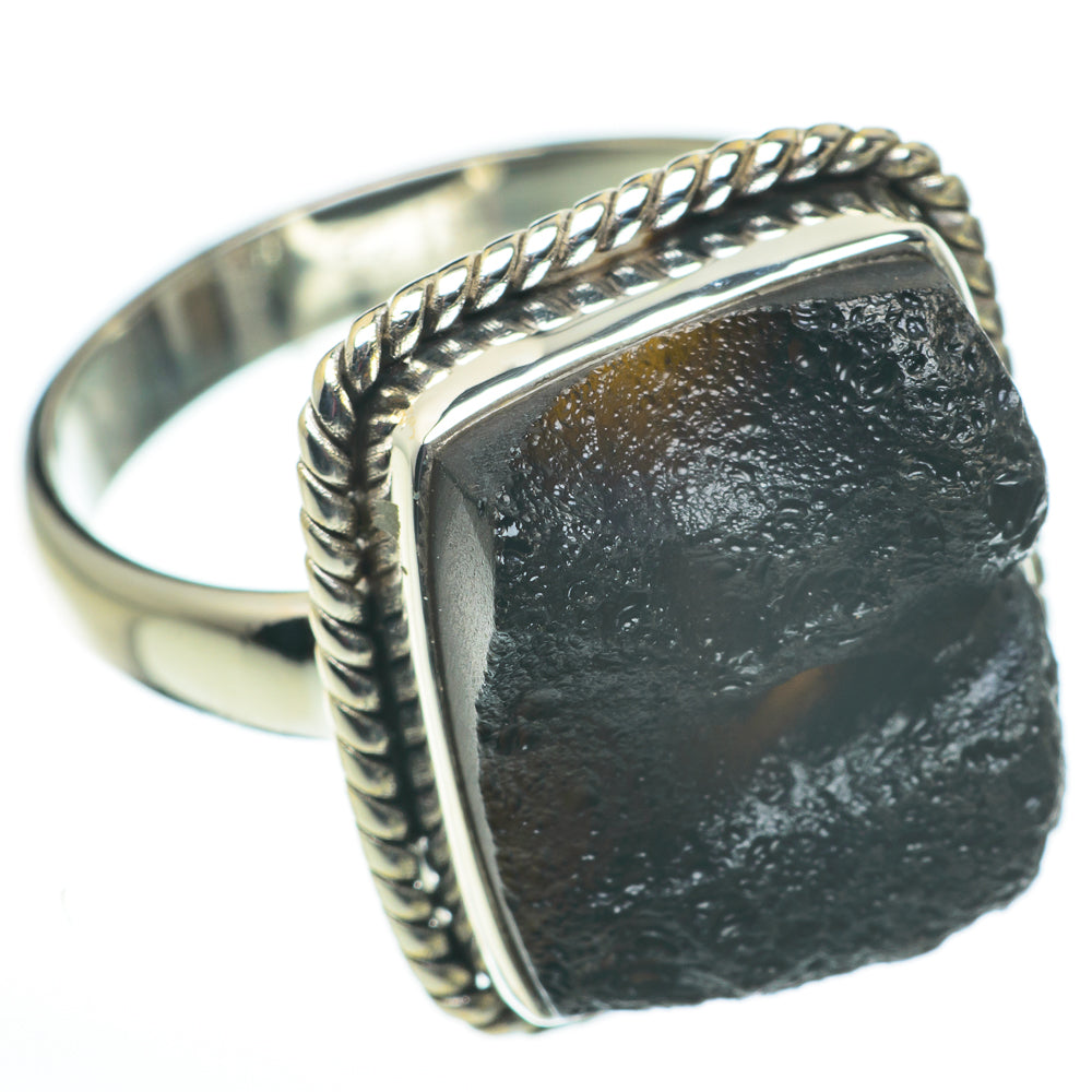Tektite Rings handcrafted by Anasilvercos - RING60248