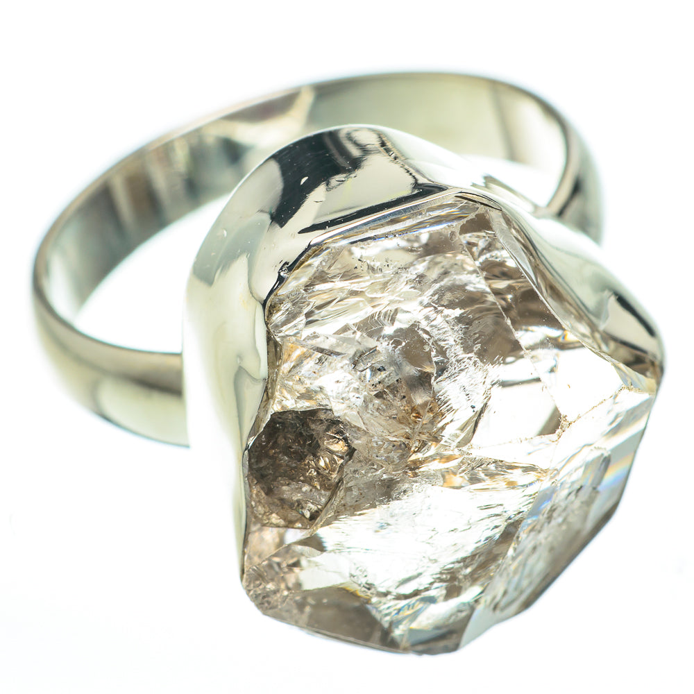 Herkimer Diamond Rings handcrafted by Anasilvercos - RING60250