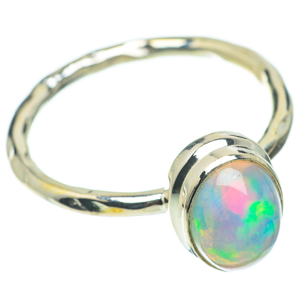 Ethiopian Opal Rings handcrafted by Anasilvercos - RING60255
