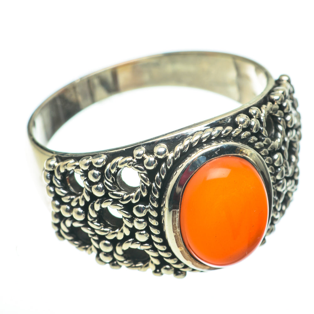 Carnelian Rings handcrafted by Anasilvercos - RING60273
