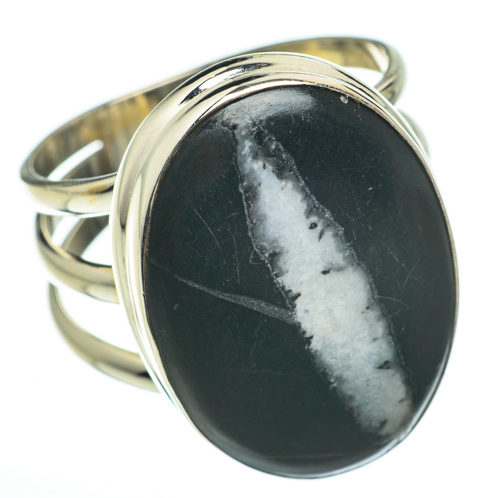Pinolith Jasper Rings handcrafted by Anasilvercos - RING60288