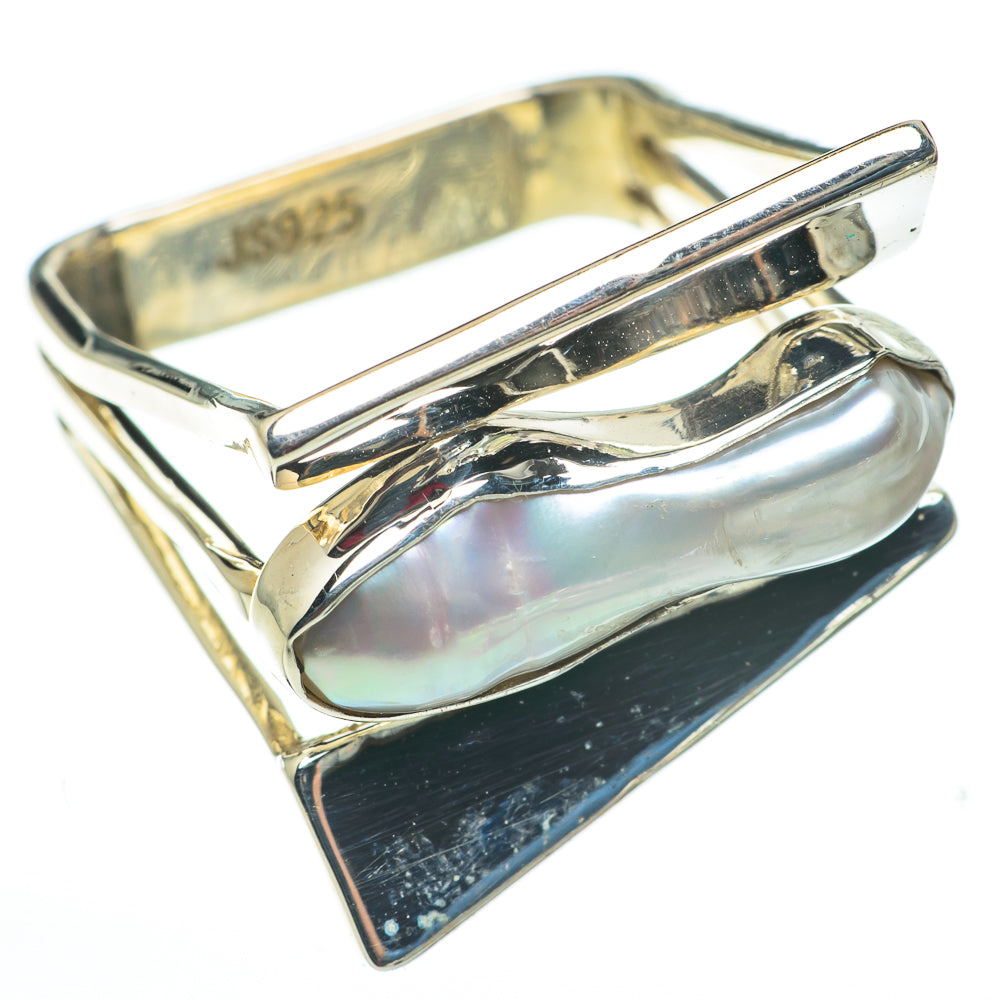 Mother Of Pearl Rings handcrafted by Anasilvercos - RING60289