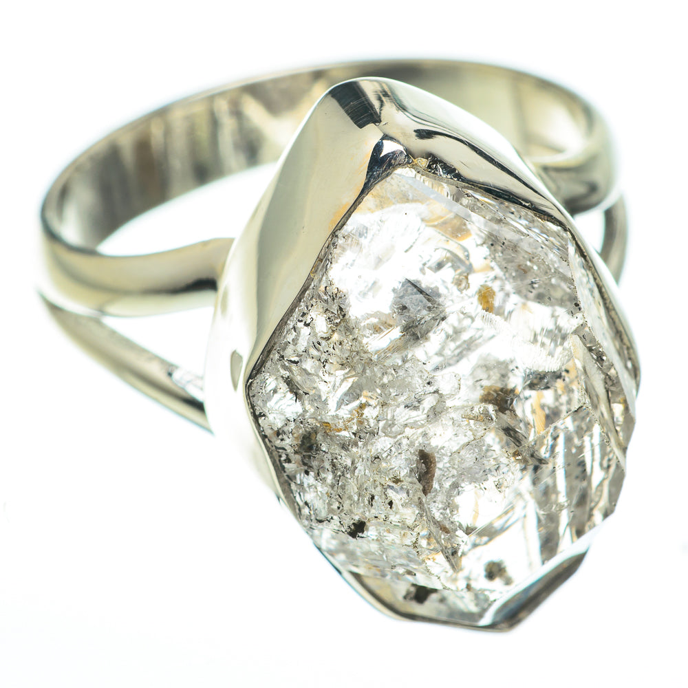 Herkimer Diamond Rings handcrafted by Anasilvercos - RING60290
