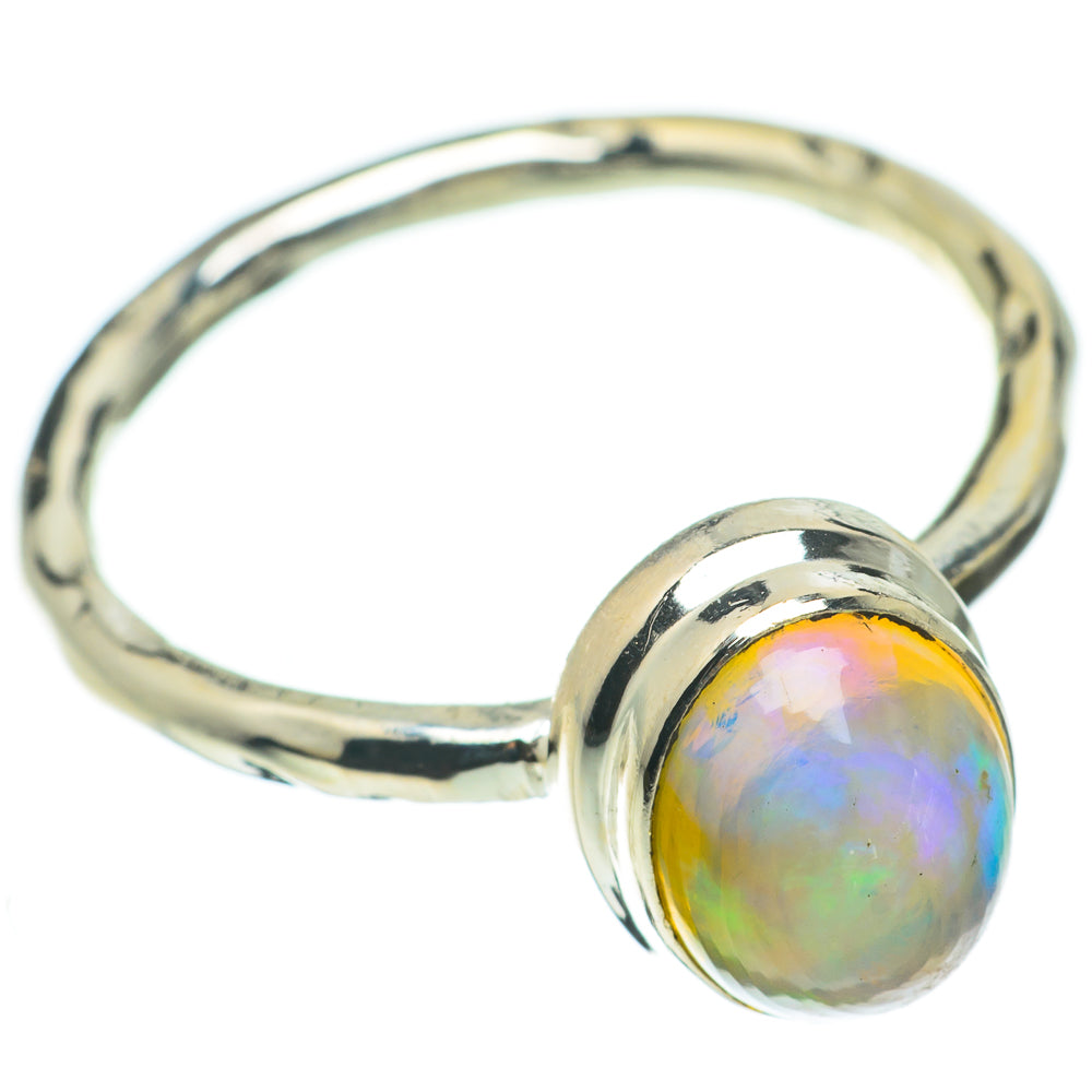 Ethiopian Opal Rings handcrafted by Anasilvercos - RING60293