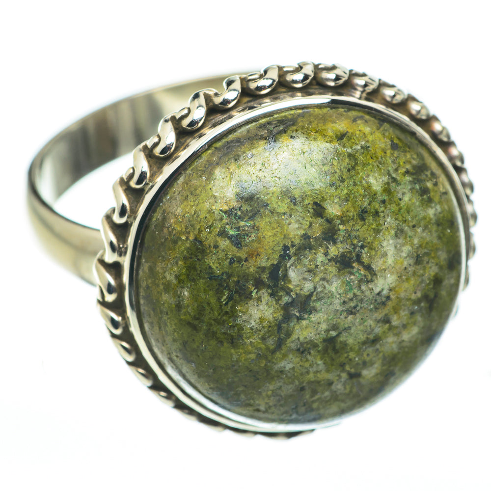 Rainforest Jasper Rings handcrafted by Anasilvercos - RING60305