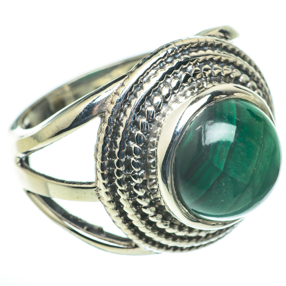 Malachite Rings handcrafted by Anasilvercos - RING60308