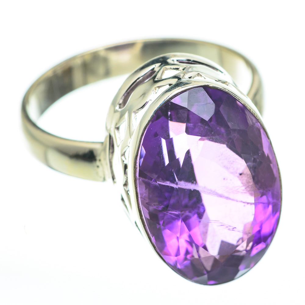 Amethyst Rings handcrafted by Anasilvercos - RING60322