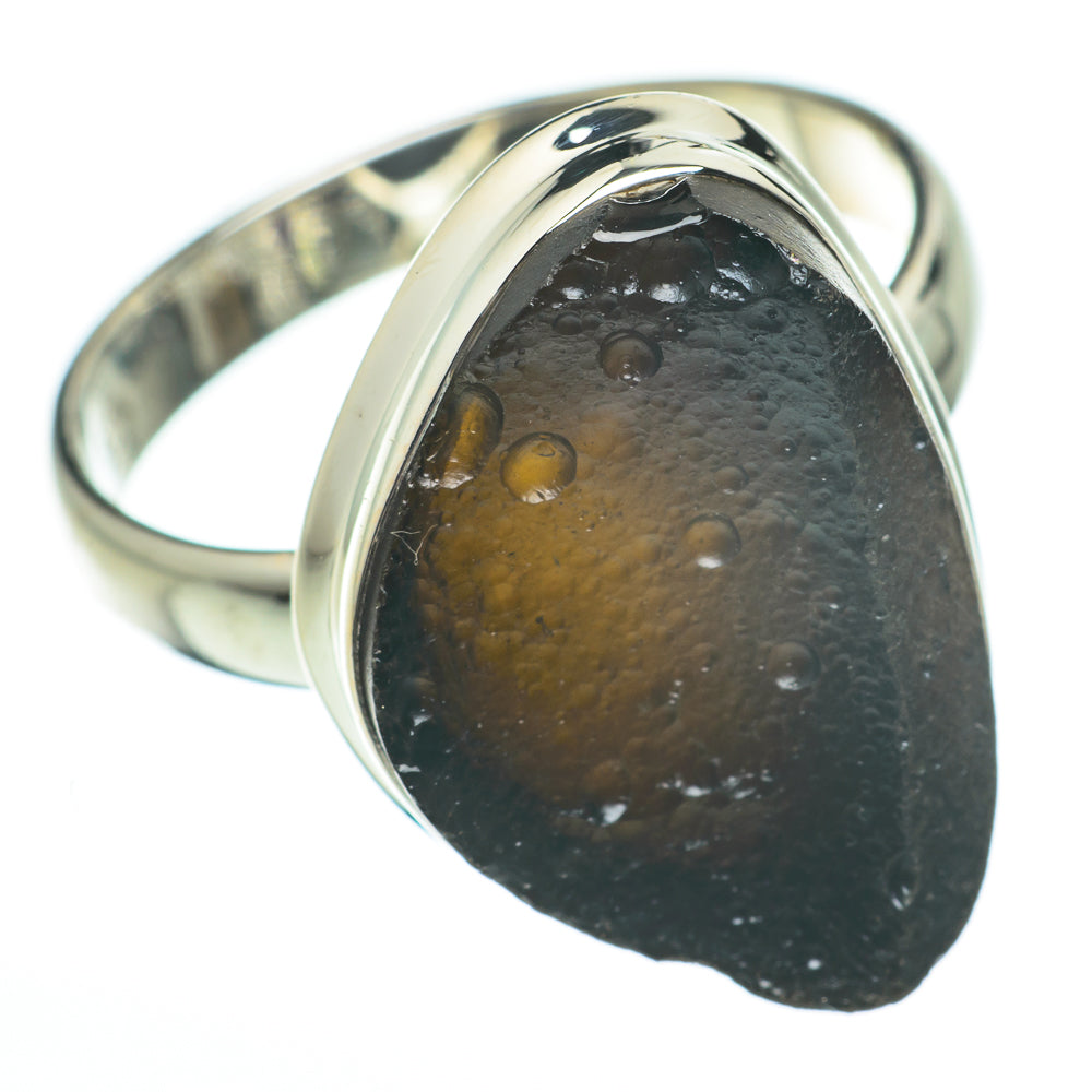 Tektite Rings handcrafted by Anasilvercos - RING60325