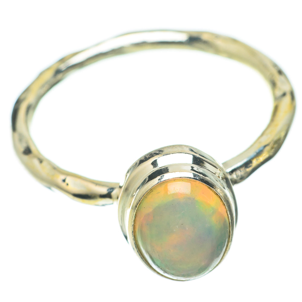 Ethiopian Opal Rings handcrafted by Anasilvercos - RING60332
