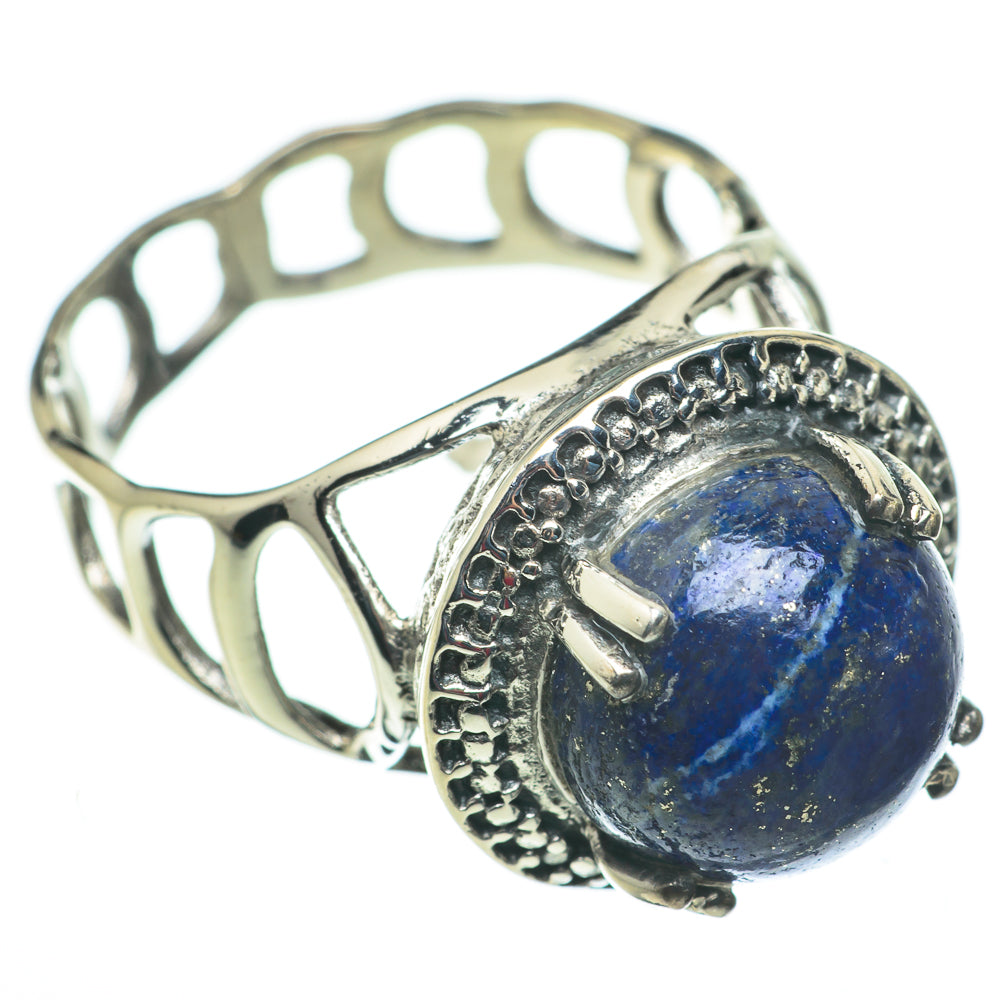 Lapis Lazuli Rings handcrafted by Anasilvercos - RING60337