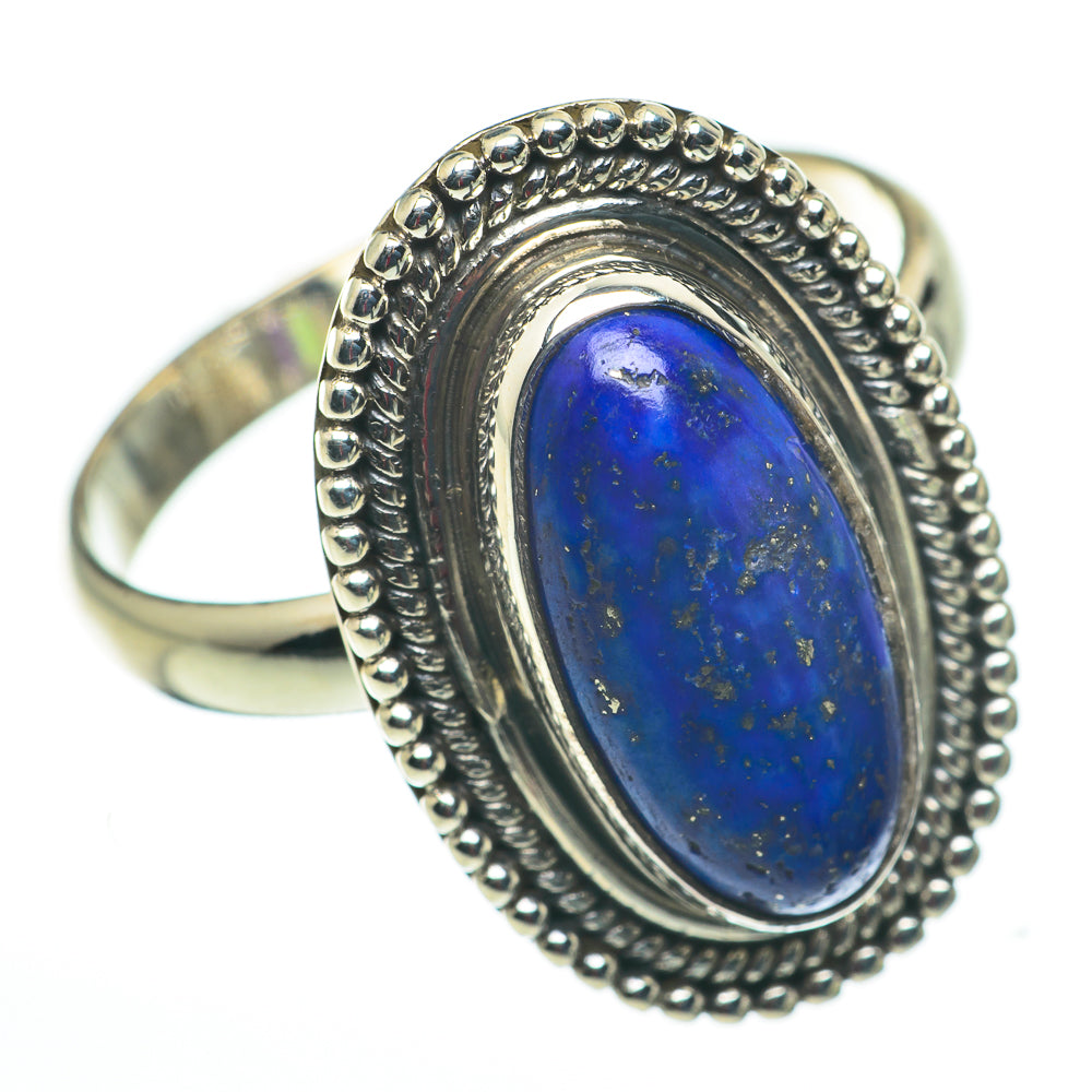 Lapis Lazuli Rings handcrafted by Anasilvercos - RING60338