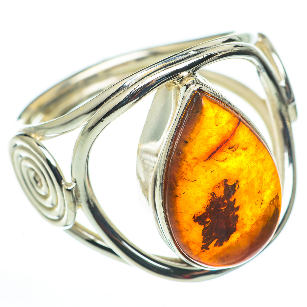Baltic Amber Rings handcrafted by Anasilvercos - RING60348