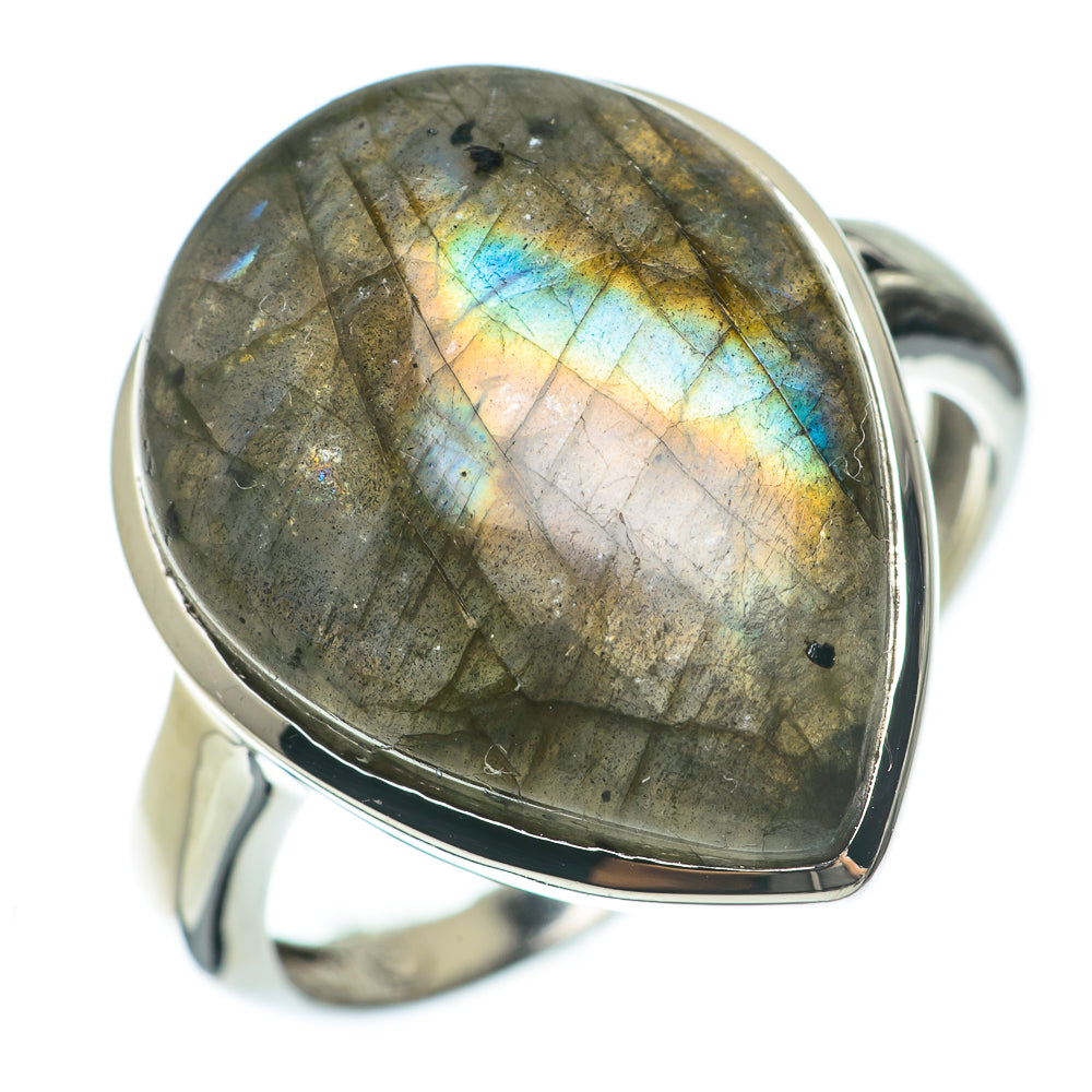 Labradorite Rings handcrafted by Anasilvercos - RING60381