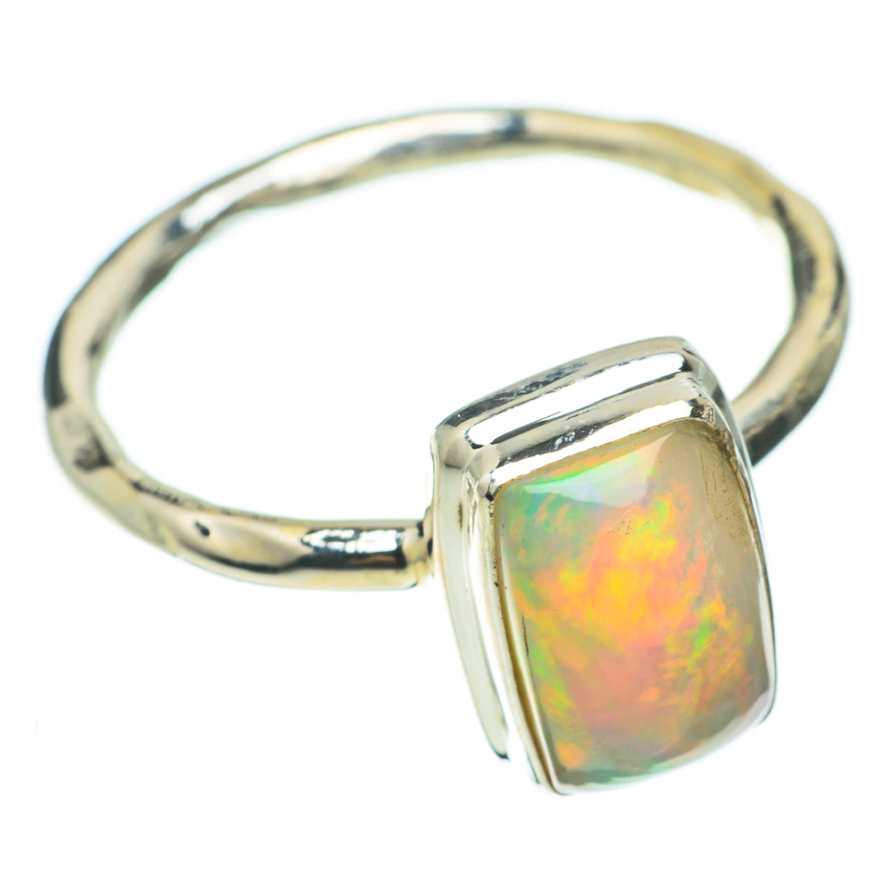 Ethiopian Opal Rings handcrafted by Anasilvercos - RING60384