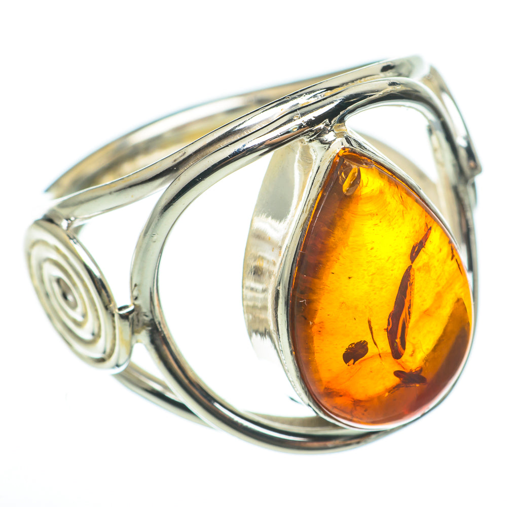Baltic Amber Rings handcrafted by Anasilvercos - RING60398