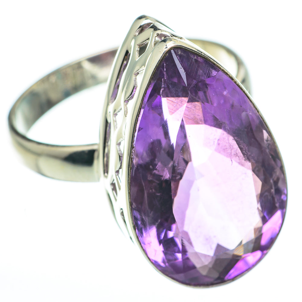 Amethyst Rings handcrafted by Anasilvercos - RING60403