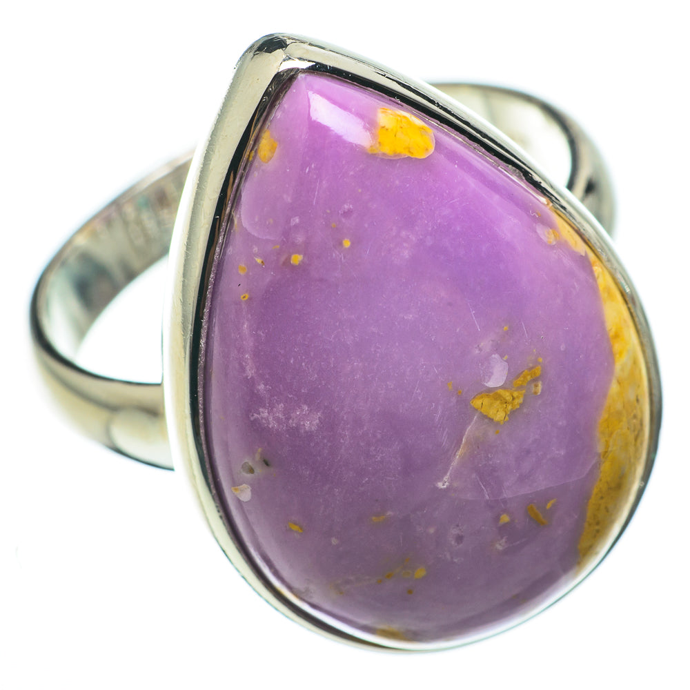 Phosphosiderite Rings handcrafted by Anasilvercos - RING60404