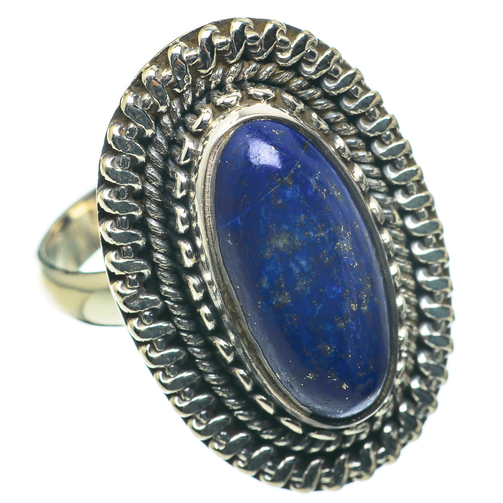 Lapis Lazuli Rings handcrafted by Anasilvercos - RING60417