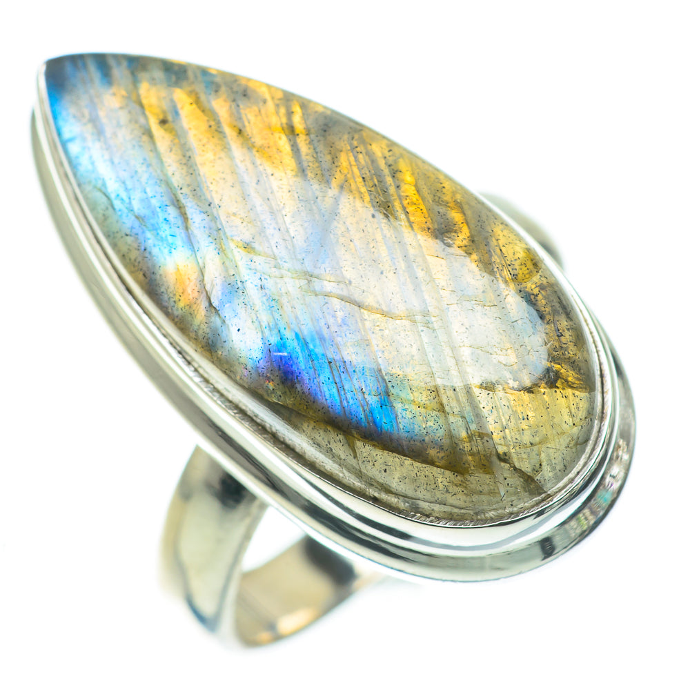 Labradorite Rings handcrafted by Anasilvercos - RING60418