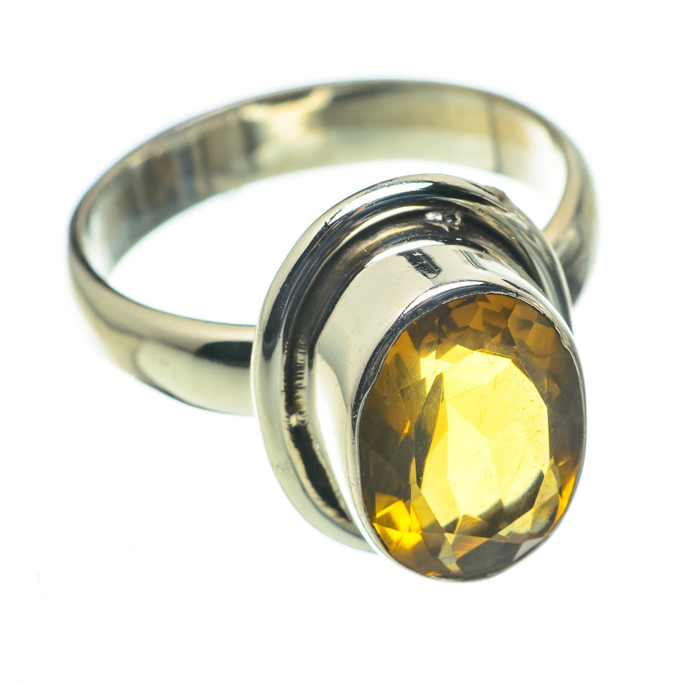 Citrine Rings handcrafted by Anasilvercos - RING60427