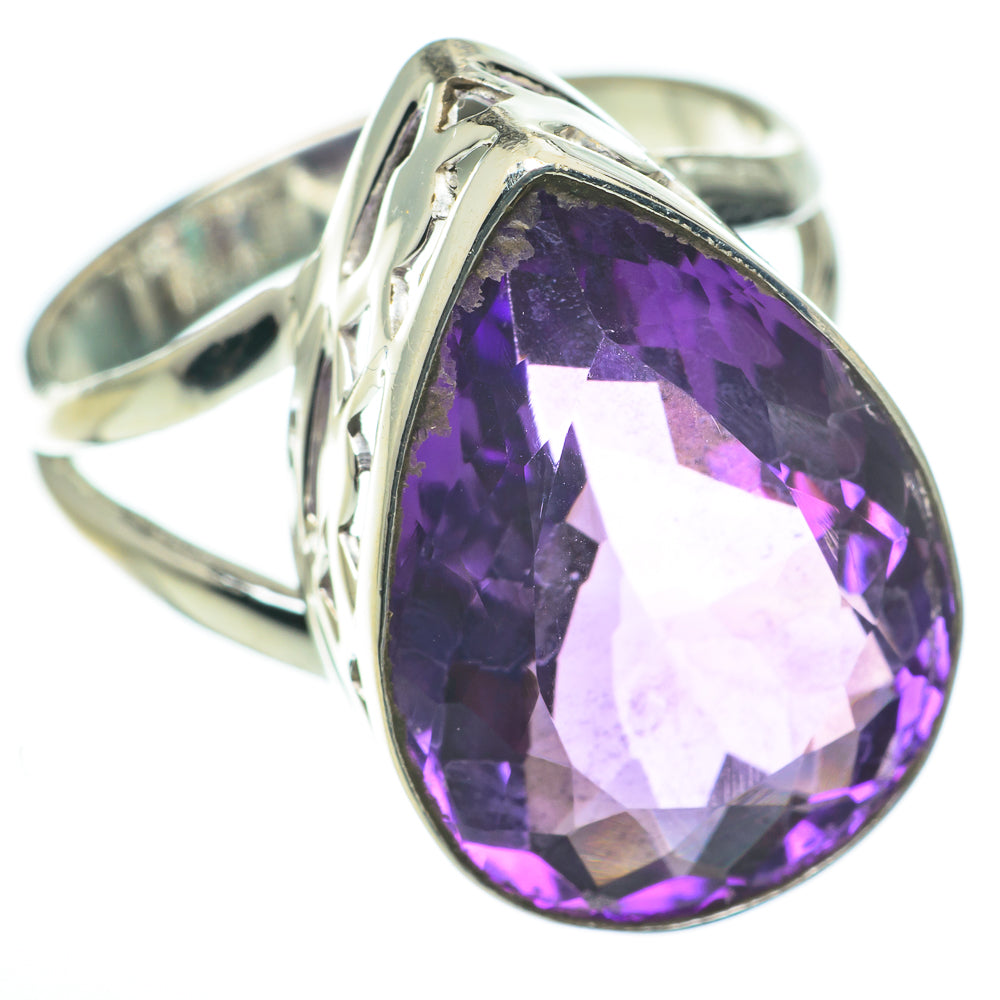 Amethyst Rings handcrafted by Anasilvercos - RING60431