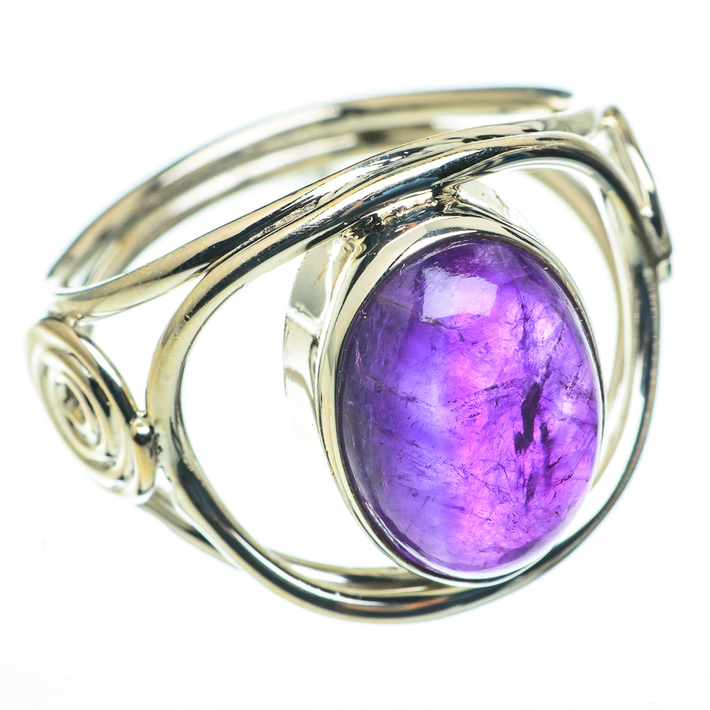 Amethyst Rings handcrafted by Anasilvercos - RING60432
