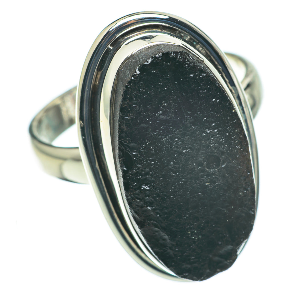 Tektite Rings handcrafted by Anasilvercos - RING60435