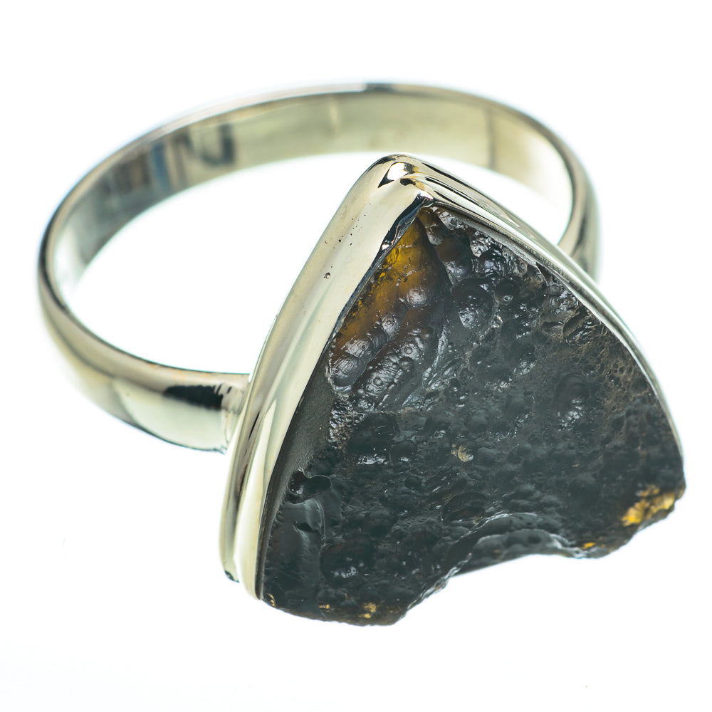 Tektite Rings handcrafted by Anasilvercos - RING60436