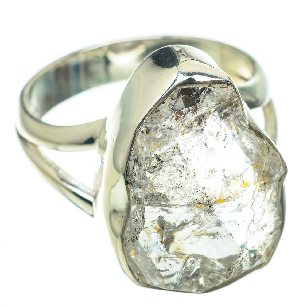 Herkimer Diamond Rings handcrafted by Anasilvercos - RING60438