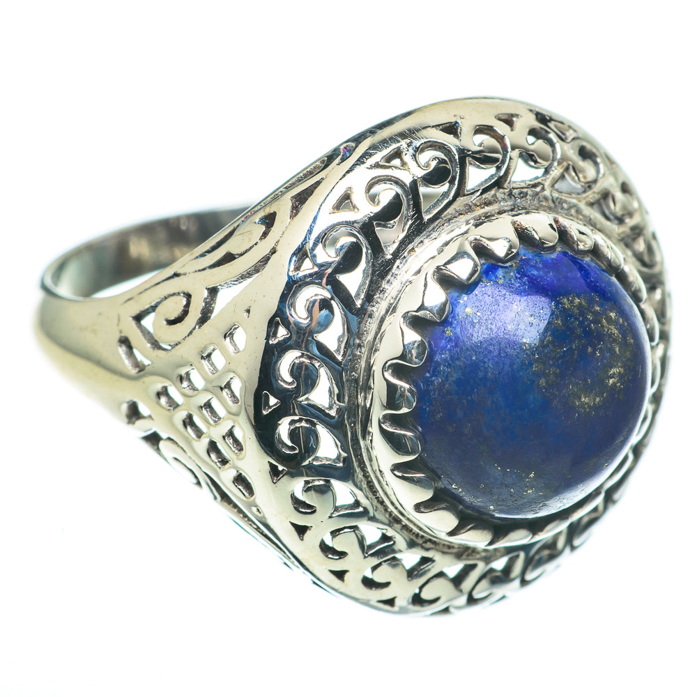 Lapis Lazuli Rings handcrafted by Anasilvercos - RING60444