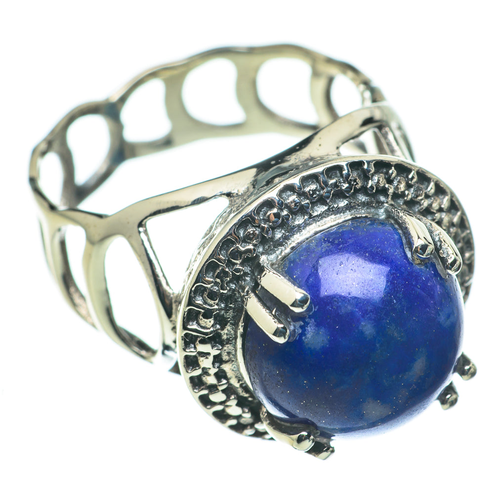 Lapis Lazuli Rings handcrafted by Anasilvercos - RING60449