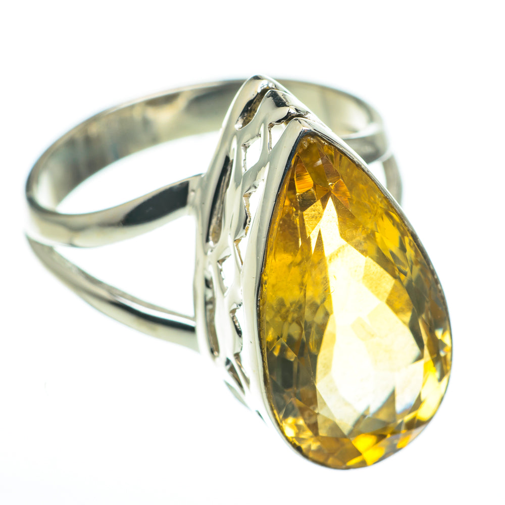 Citrine Rings handcrafted by Anasilvercos - RING60454