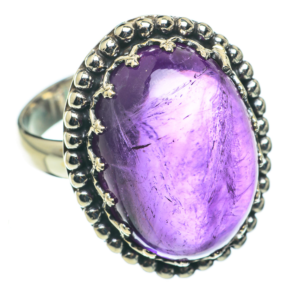 Amethyst Rings handcrafted by Anasilvercos - RING60461