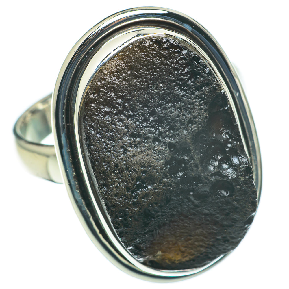 Tektite Rings handcrafted by Anasilvercos - RING60463