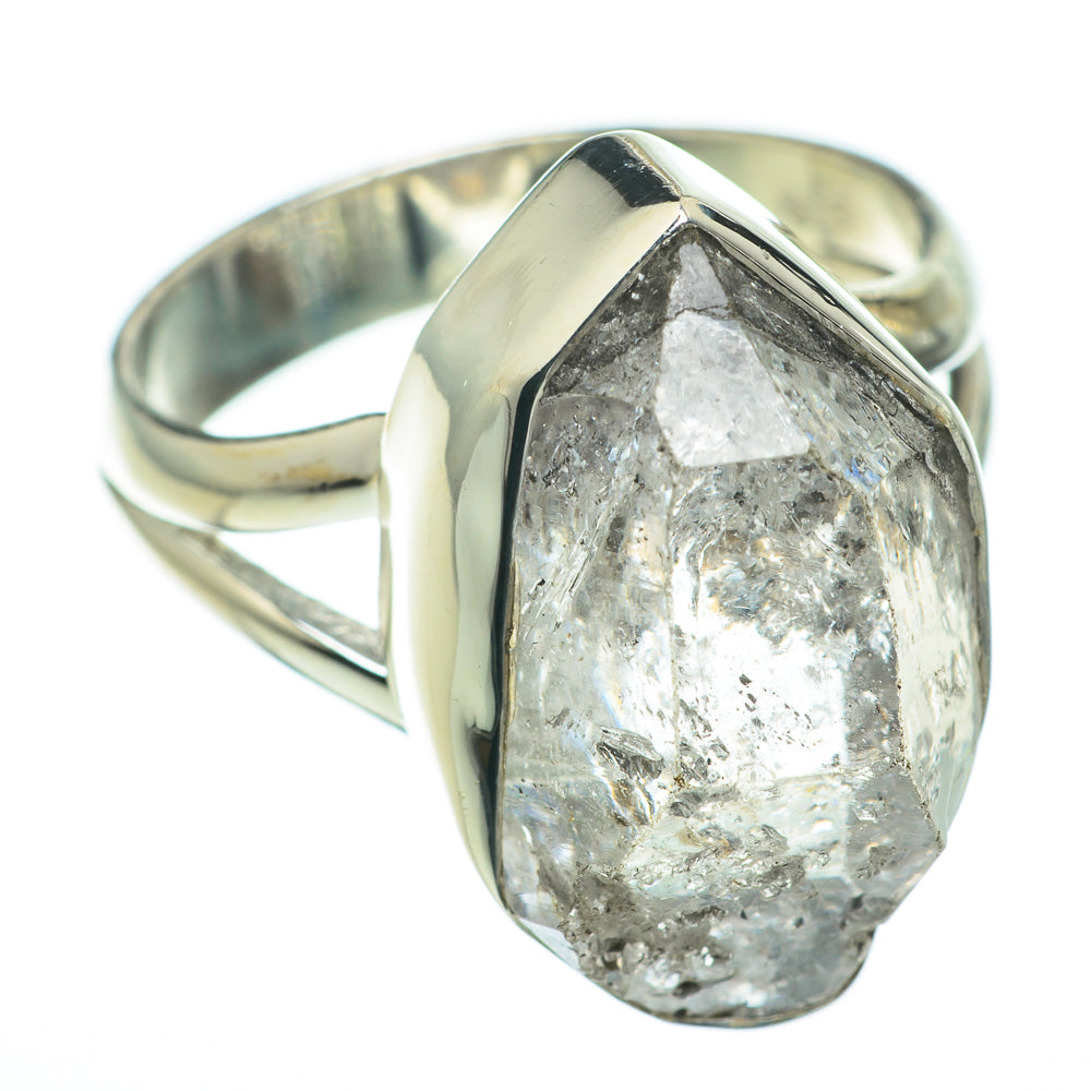 Herkimer Diamond Rings handcrafted by Anasilvercos - RING60465