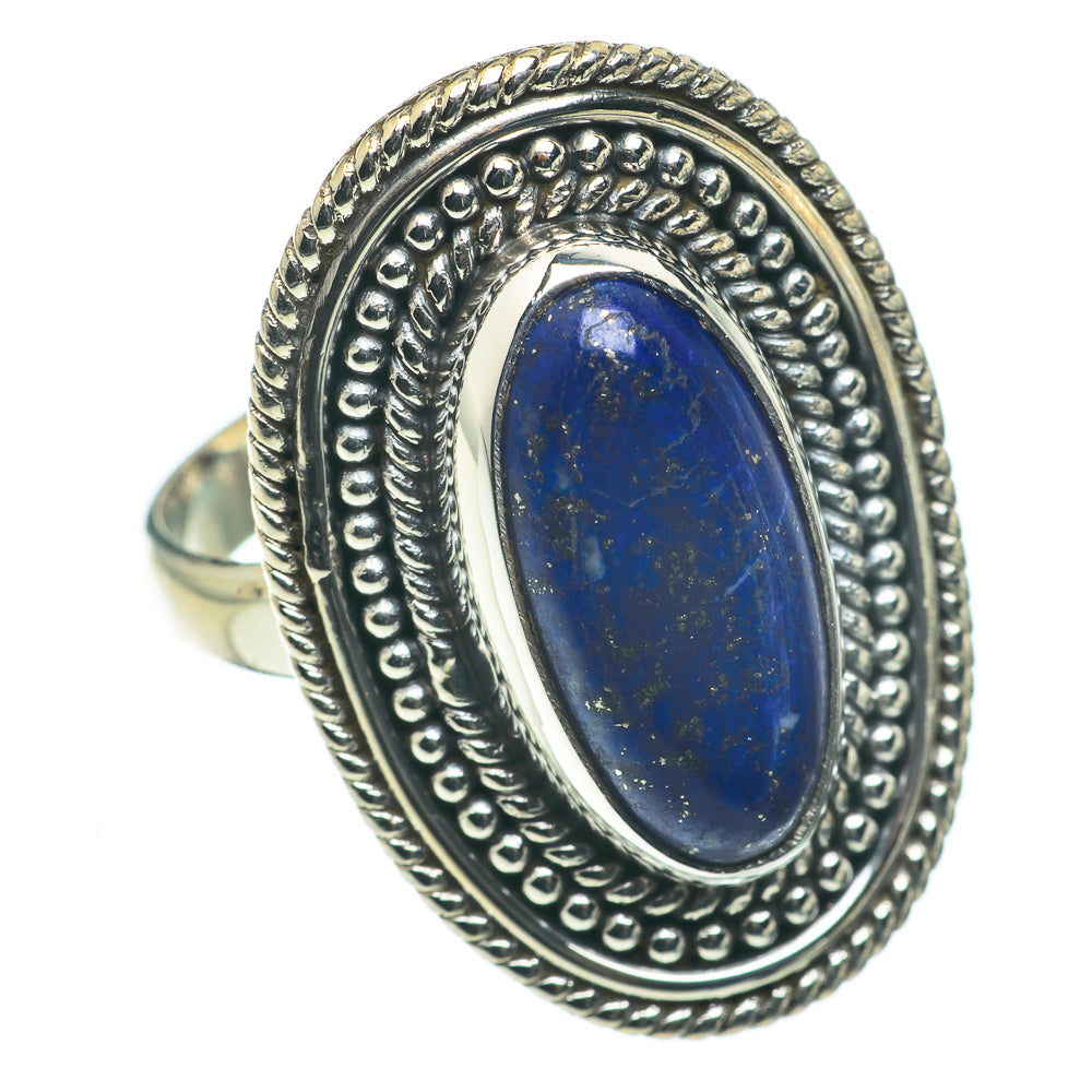 Lapis Lazuli Rings handcrafted by Anasilvercos - RING60470