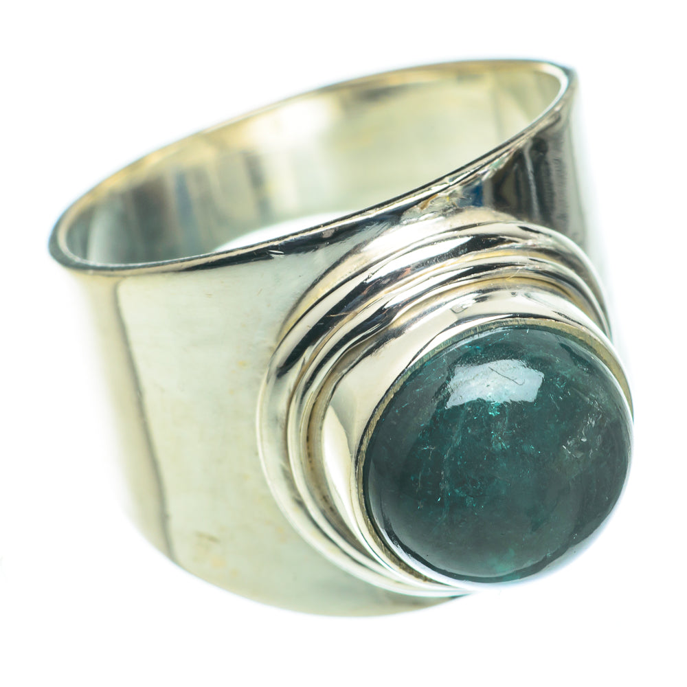 Green Tourmaline Rings handcrafted by Anasilvercos - RING60472