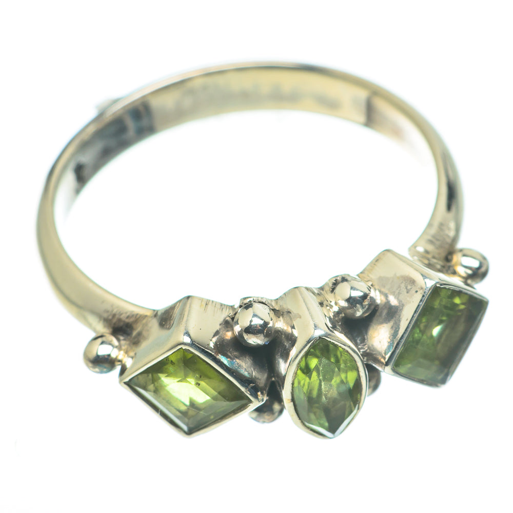 Peridot Rings handcrafted by Anasilvercos - RING60476