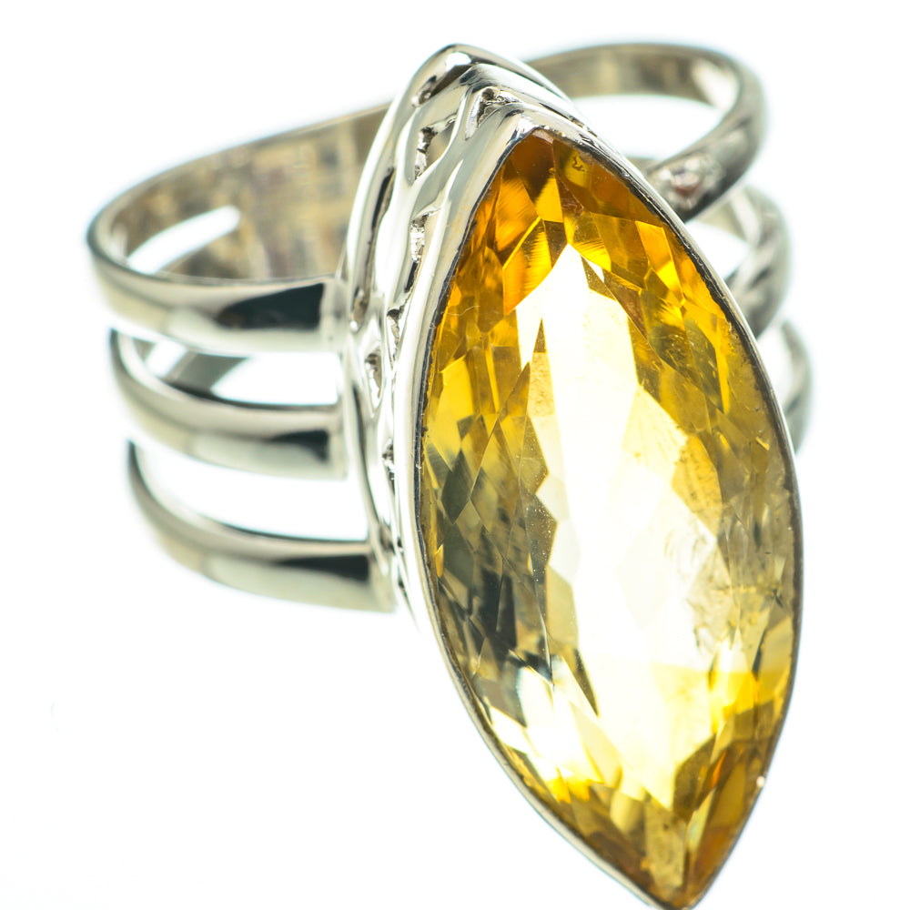 Citrine Rings handcrafted by Anasilvercos - RING60478